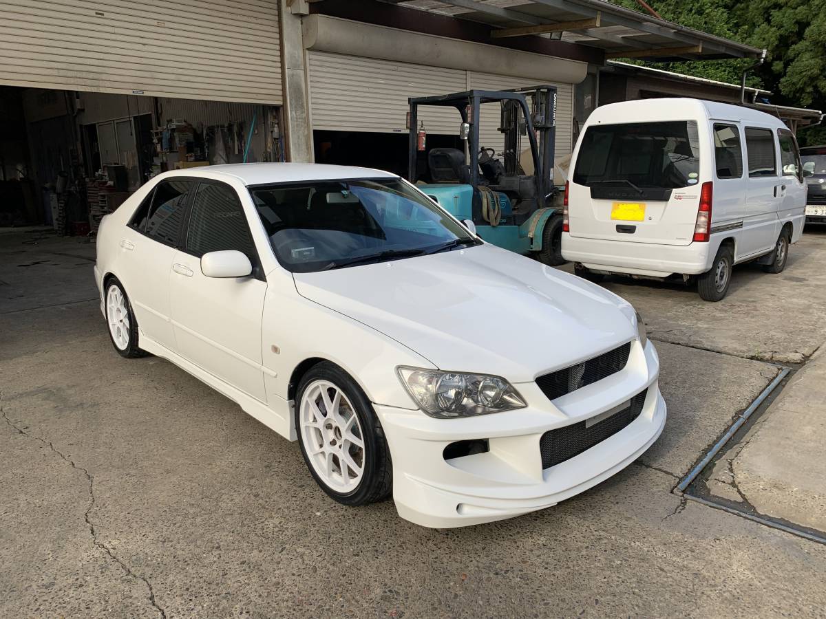 格安っ!アルテッツァSXE10後期ターボ6速MT☆前置きIC オイルクーラー 