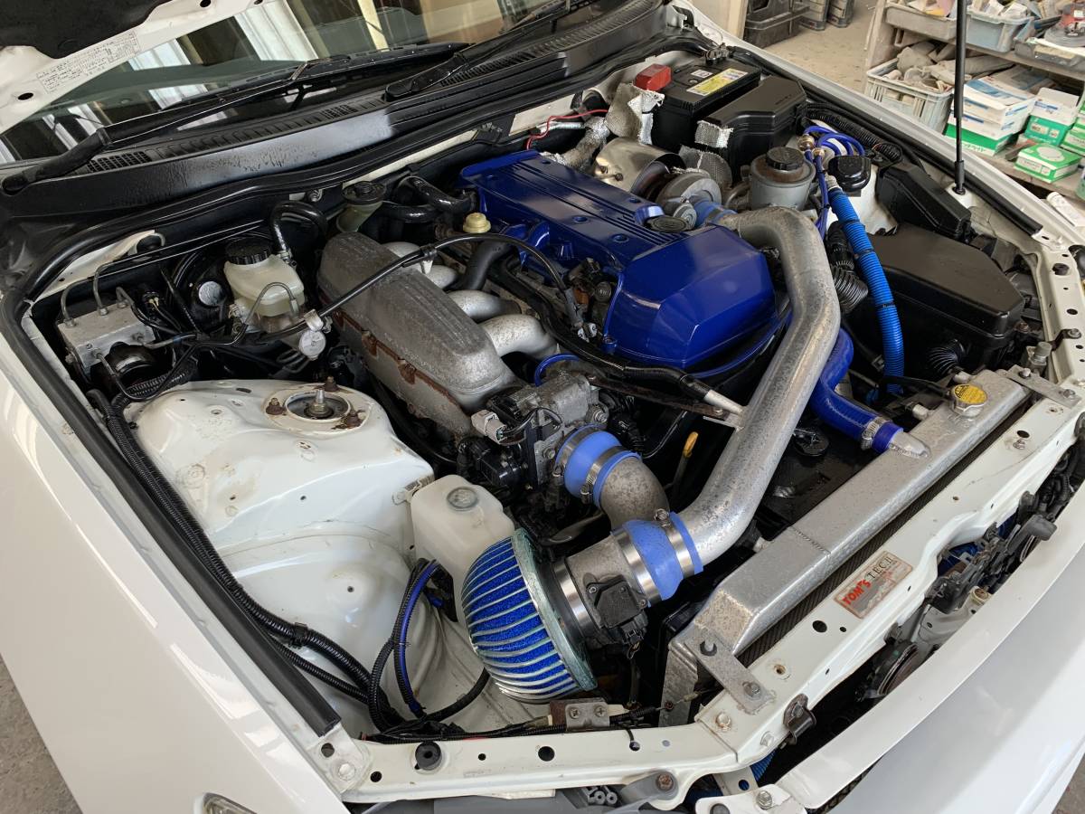 格安っ!アルテッツァSXE10後期ターボ6速MT☆前置きIC オイルクーラー 