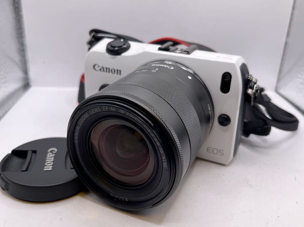 EOS Canon M ダブルレンズキット ミラーレス一眼カメラ | - キャノン