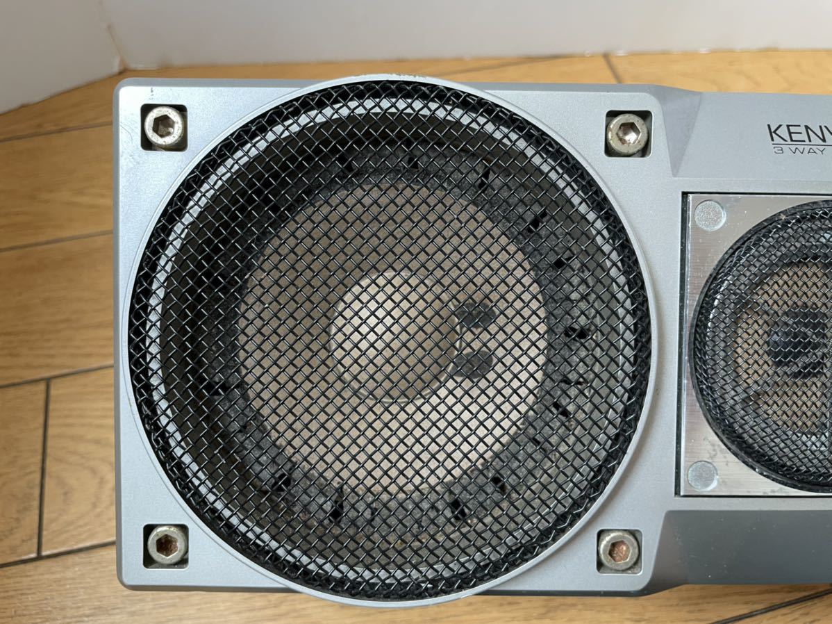 ○ KENWOOD ケンウッド 置き型 スピーカー ○ KSC-801 旧車 当時物