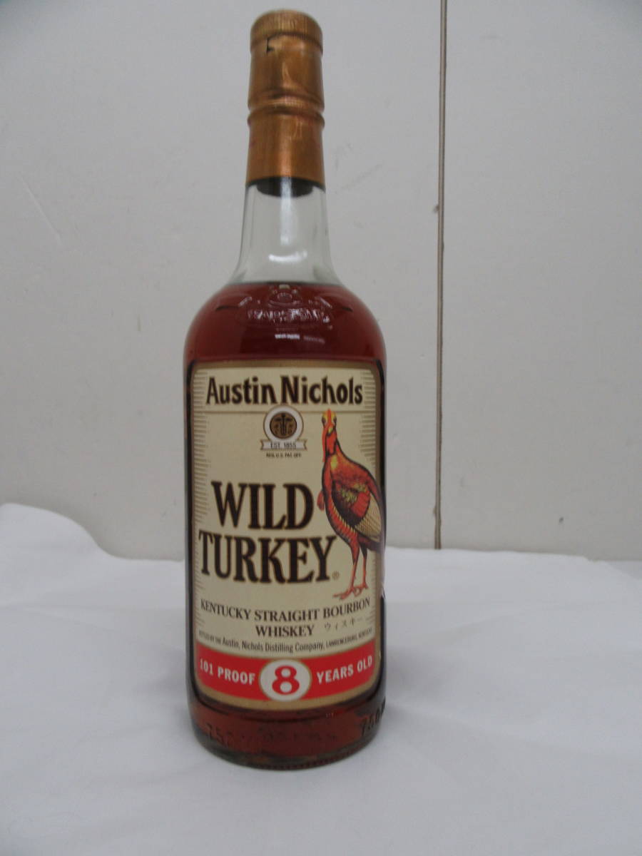 ☆古酒 WILD TURKEY 8YEARS OLD ワイルドターキー 8年 バーボン