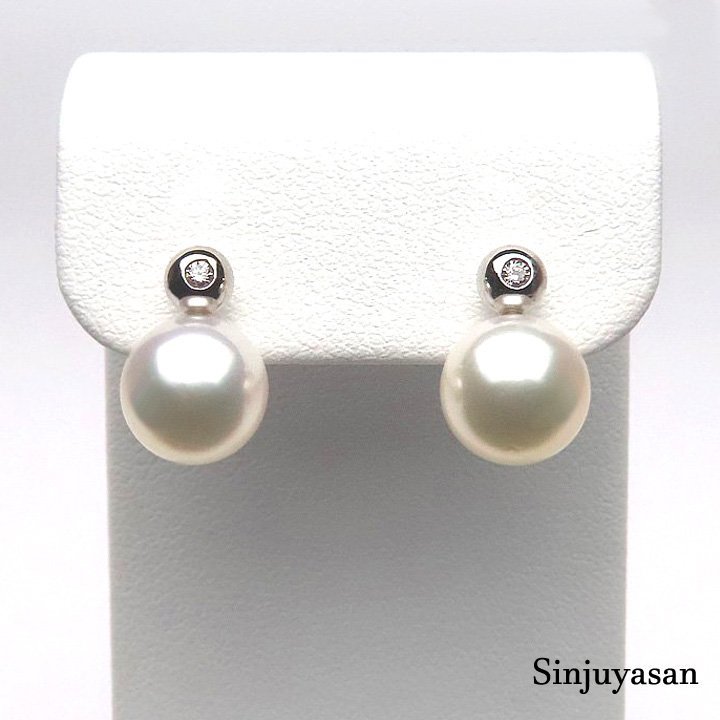 真珠屋さん 特選パール【ホワイトピンク】8.4mm アコヤ真珠
