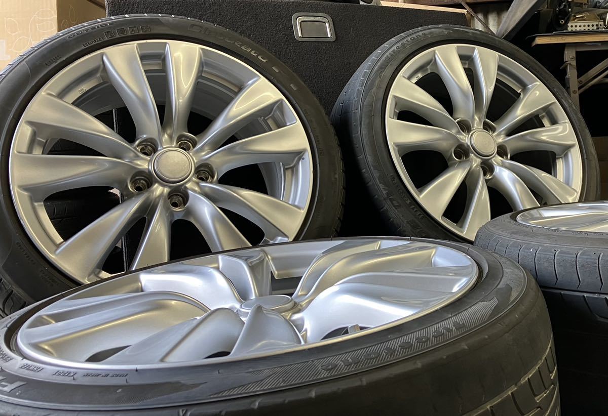 フーガ Y51 純正 8J 純正ホイール 日産 NISSAN 日産純正 PCD114.3 +43 