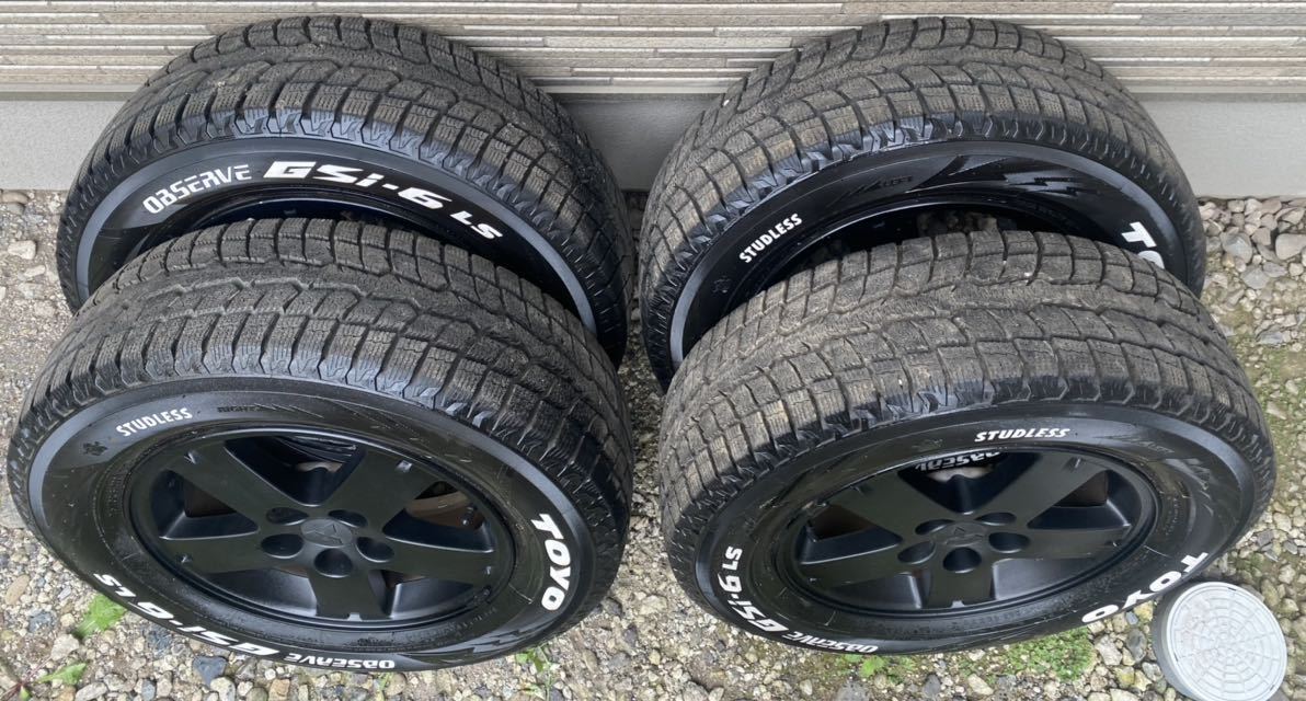 超超バリ山！2021年製 三菱デリカD:5純正16インチアルミ&スタッドレス4 