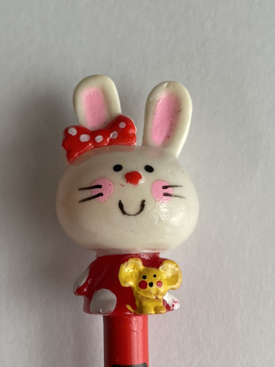 BUNNY&RATTY マスコットペンシル 鉛筆 バニー&ラッティ 1975 レトロ