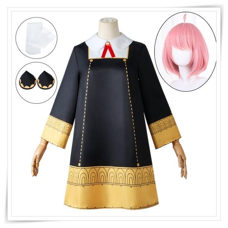 HOT，定番 SPY&times;FAMILY アーニャ 130 コスプレ 衣装 4点セット(コスプレ衣装)｜売買されたオークション情報、yahooの商品情報をアーカイブ公開 - オークファン コスプレ衣装