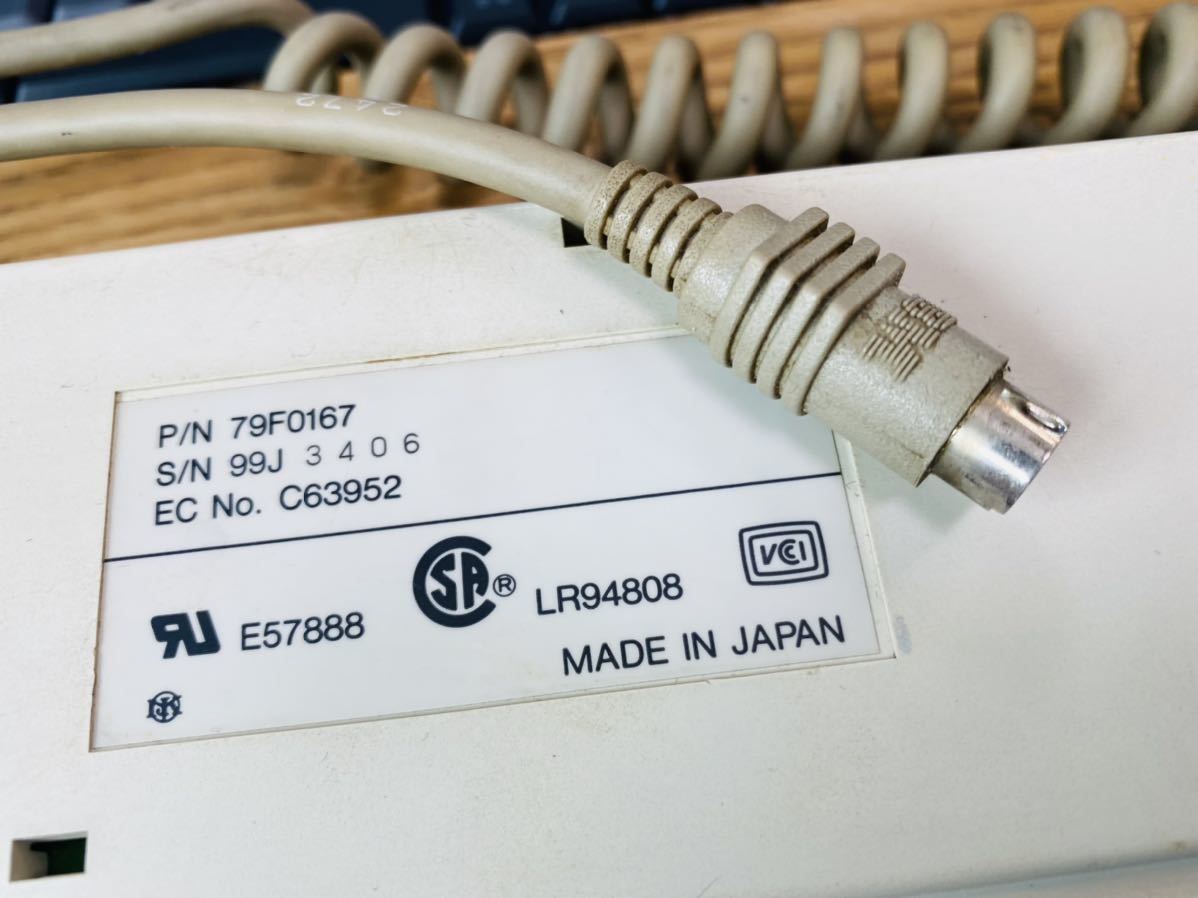 IBM 5576-A01キーボード 79F0167 中古 名作Keyboard 貴重(PS/2