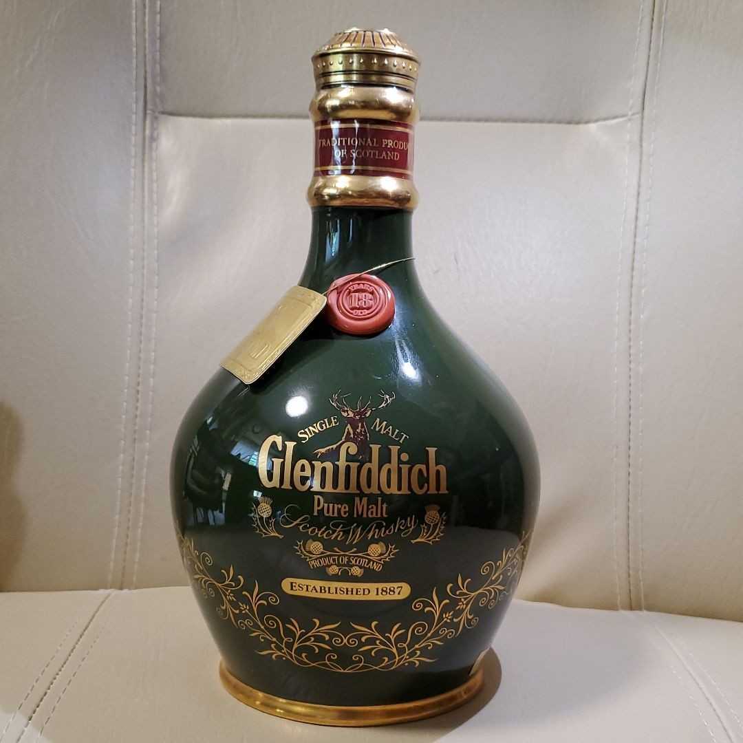 Glenfiddich(グレンフィディック)18年 グレンフィディック 緑 陶器