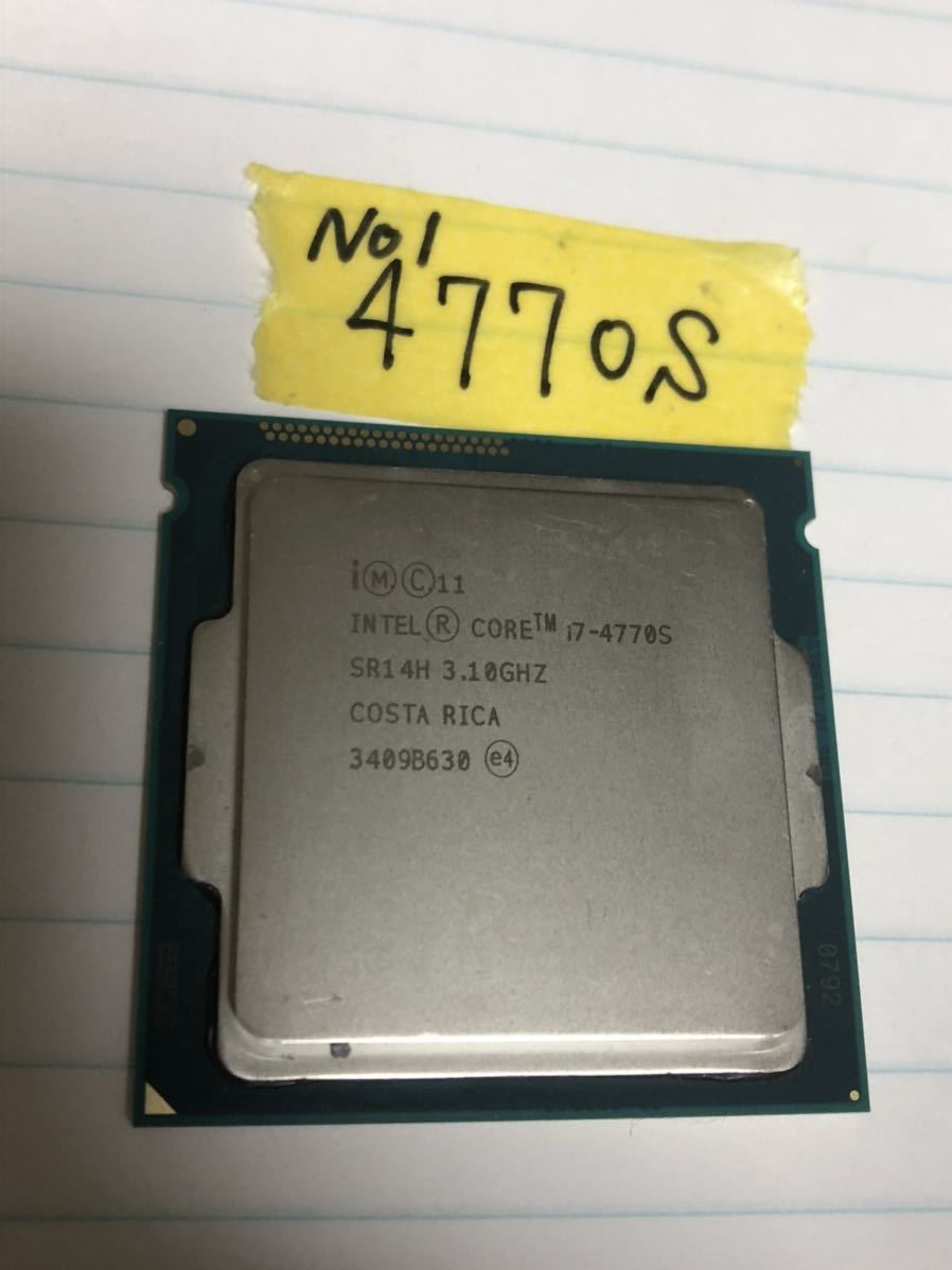 限定SALE，新品 No1 Intel Core i7 4770S LGA1150 インテル CPU(Core i7)｜売買されたオークション情報、yahooの商品情報をアーカイブ公開 - オークファン Core i7