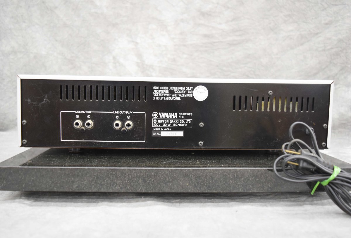 Yahoo!オークション - K-6 YAMAHA ジャンク品 ステレオカセット