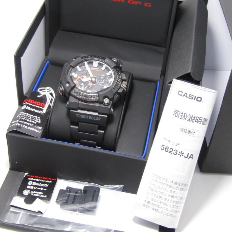 美品 CASIO G-SHOCK Gショック GWF-A1000XC-1AJF アナログ