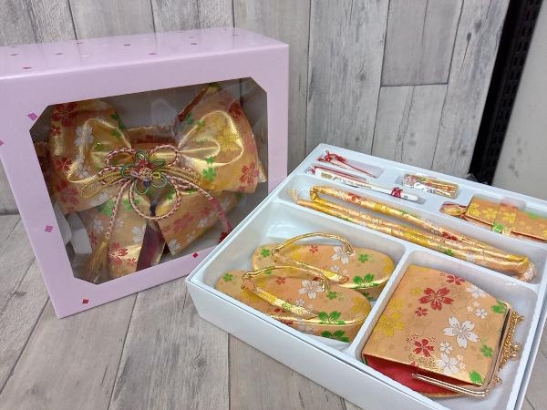 着物、帯、バッグ、小物 セット 極美品】七五三 箱せこ 豪華八点セット