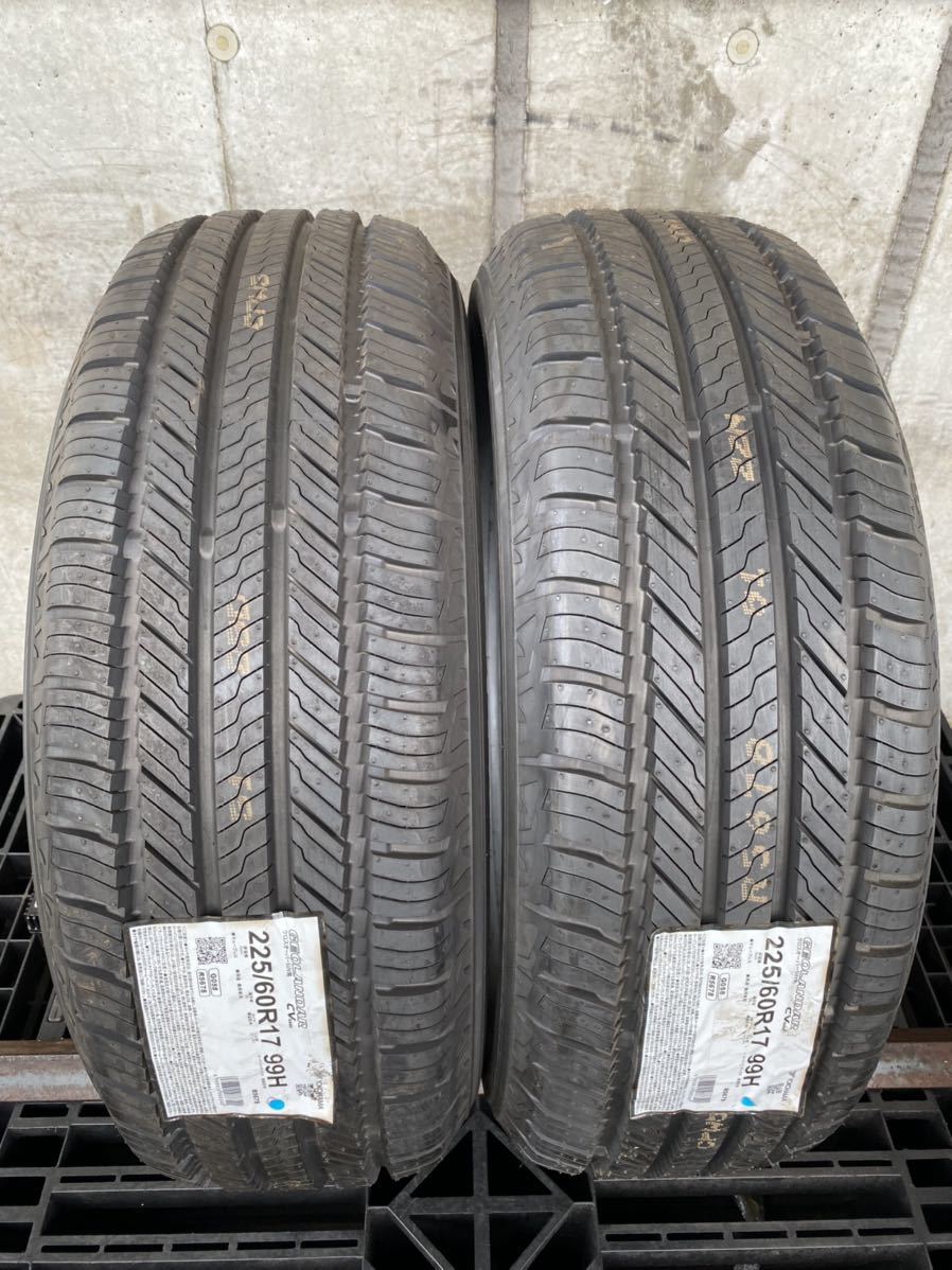 オ862　☆決算価格☆圧倒的な価格☆　YOKOHAMA GEOLANDAR CV G058　225/60R17 99H　2本価格　2019年製