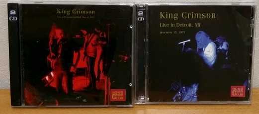  King Crimson / Live At Plymouth 1971 + Live In Detroit MI 1971 キング クリムゾン(King Crimson)｜売買されたオークション情報、yahooの商品情報をアーカイブ公開 - オークファン King Crimson