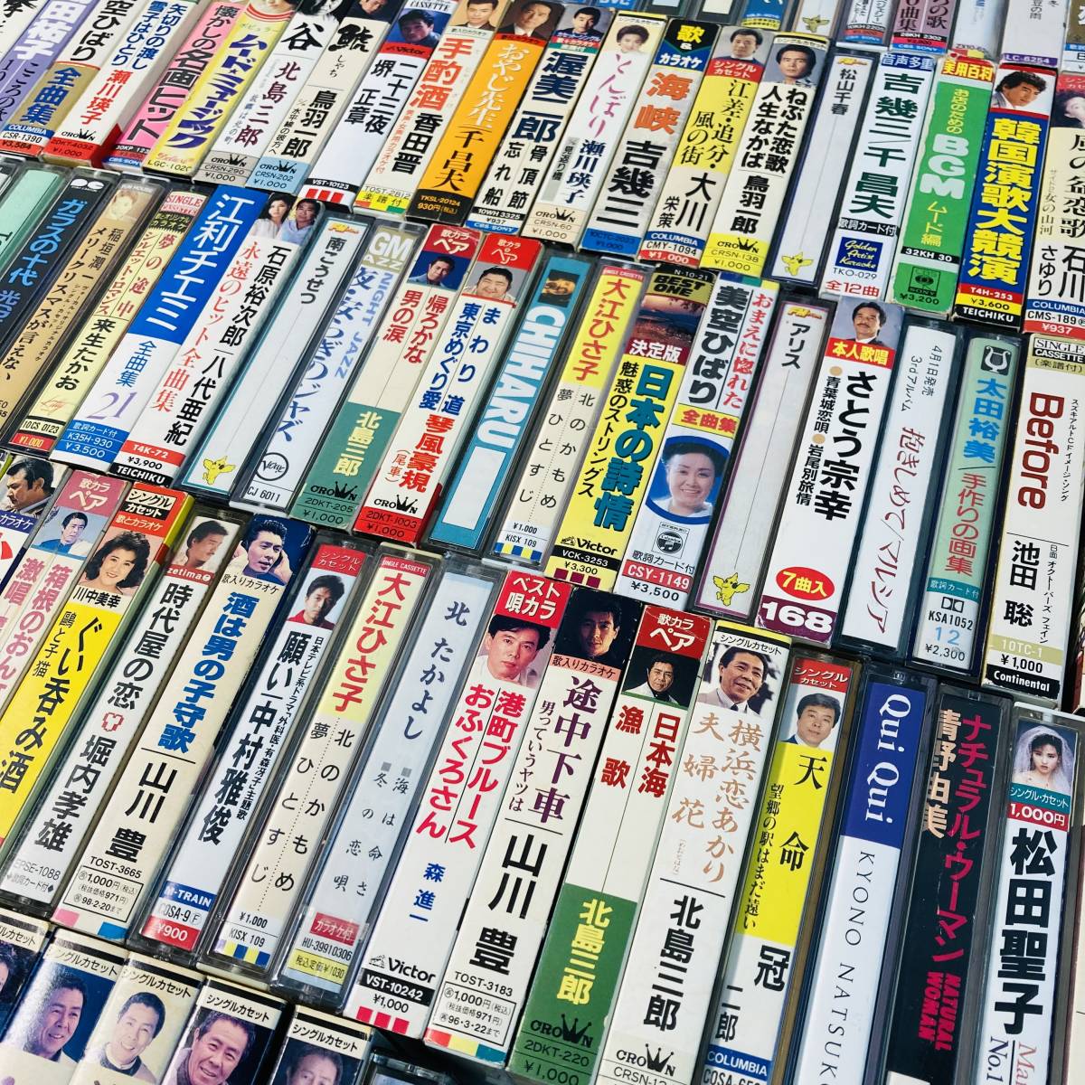 カセットテープ まとめ売り 演歌 昭和 歌謡曲 フランク永井 メルカリ 