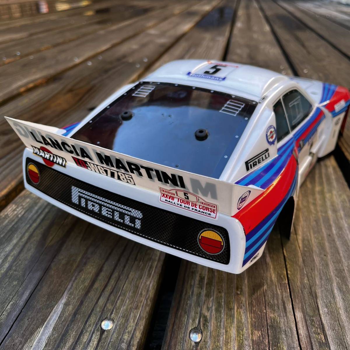 シェブロンモデルズ ランチア037ラリー 美品 検索: タミヤTT TA02 TB