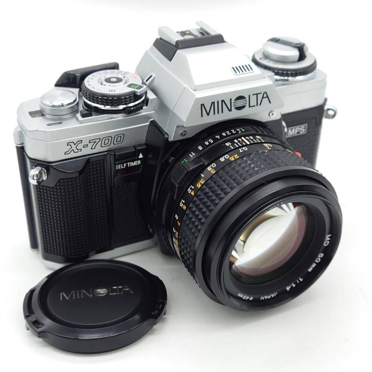 MD 50mm Minolta X-700 Camera Film + MINOLTA SLR 35mm New - lens f1.4 f