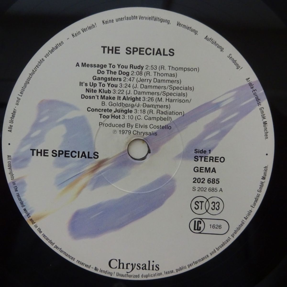 THE SPECIALS 1st UKオリジナル初版盤 The Specials Specials - 1st