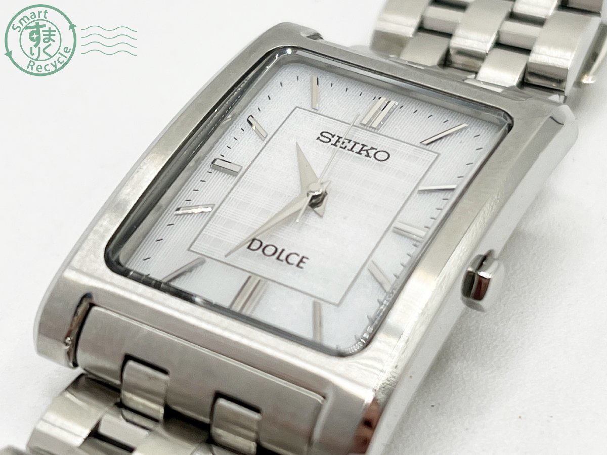 0812287 □ セイコー SEIKO DOLCE V111-0BR0 ソーラー SS メンズ 