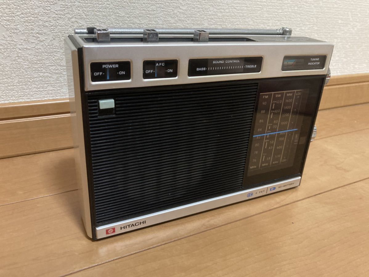 AM名機】日立 KH-1510 MW SW FMラジオ 【公式通販】