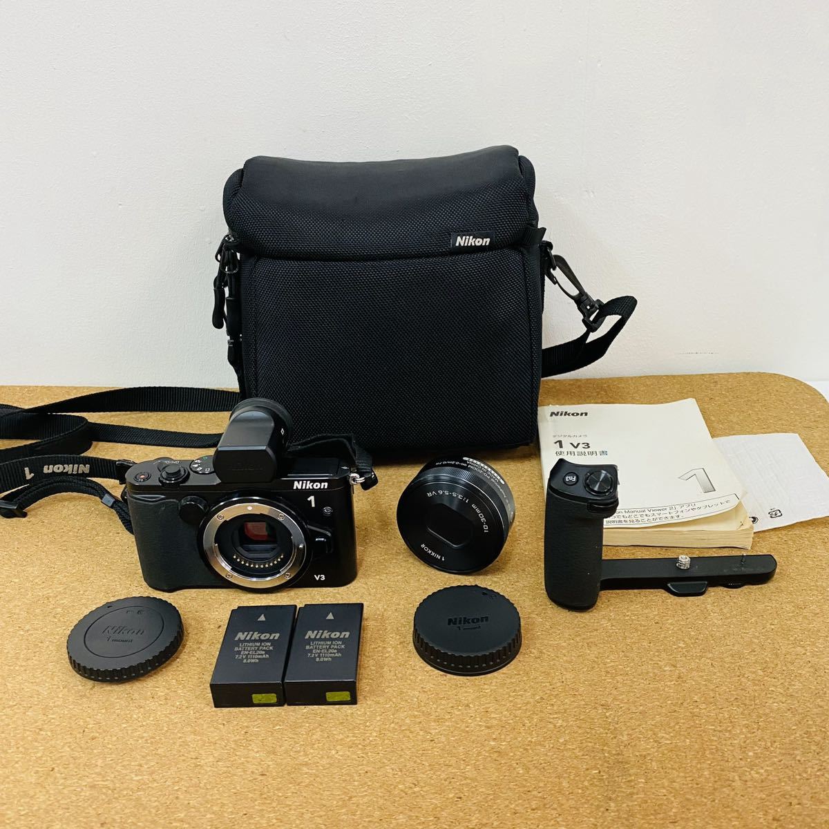 動作確認済み Nikon1 V3 ミラーレス 一眼レフカメラ 1 NIKKOR 10-30mm