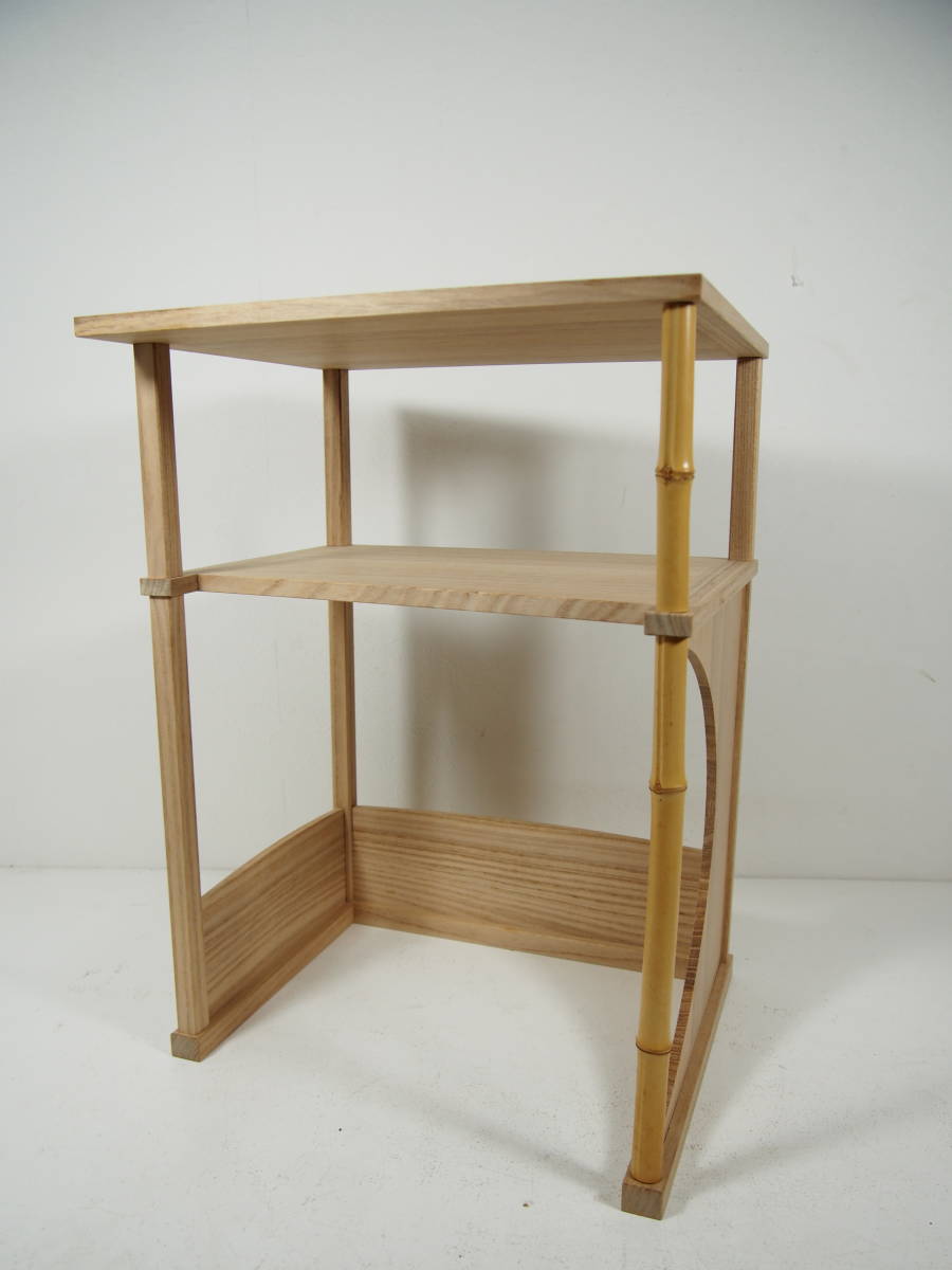 【茶道具】吉野棚 茶棚 茶道具 茶棚 吉野棚（z) 茶道具 吉野棚 茶棚 通販販売茶道具 *圓能斎
