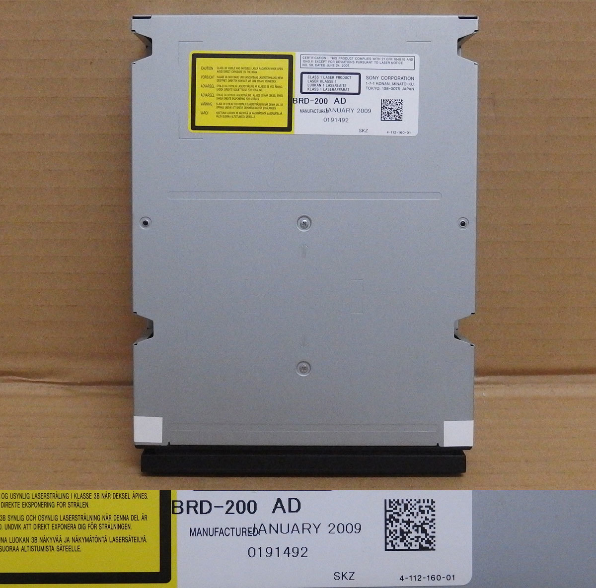 1ヵ月保証 : BDレコーダー用 光学ドライブ SONY⁄ソニー 動作保証☆SONY