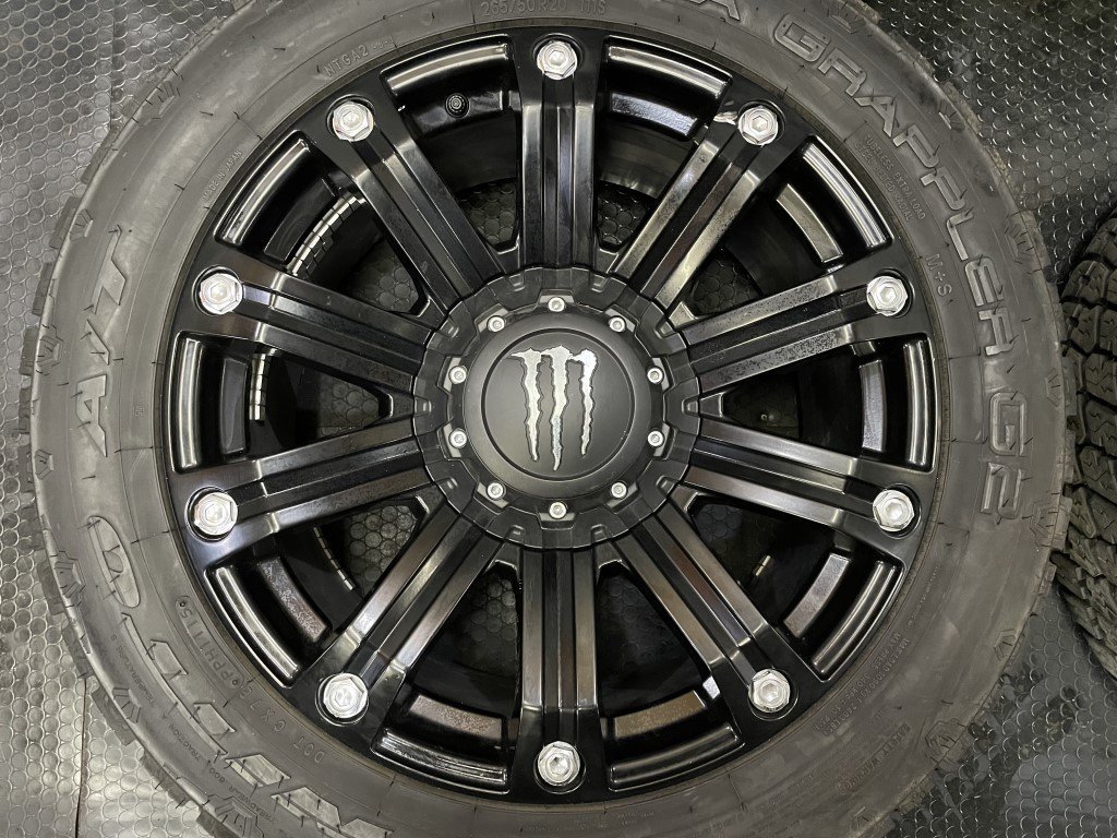 NITTO A/T 265/50R20 TIS Wheels 534B モンスターエナジーエディション 20インチ9J6HPCD135/139 ...