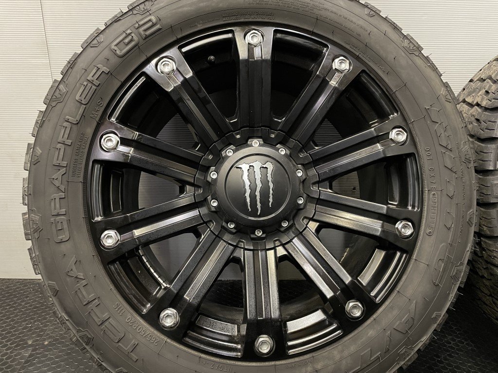 NITTO A/T 265/50R20 TIS Wheels 534B モンスターエナジーエディション 20インチ9J6HPCD135/139 ...