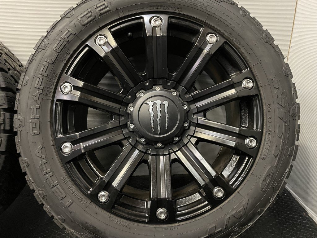 NITTO A/T 265/50R20】【TIS Wheels 534B モンスターエナジー NITTO A/T 265/50R20】【TIS Wheels 534B モンスターエナジー