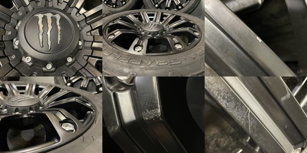 NITTO A/T 265/50R20】【TIS Wheels 534B モンスターエナジー