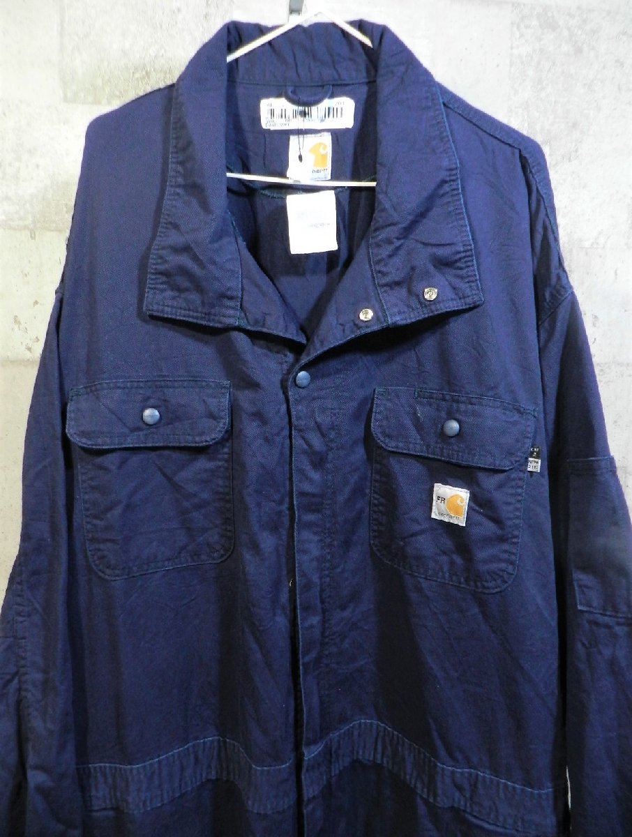 Carhartt FR 難燃性 ツナギ 濃紺 3XL メキシコ製 カーハート Carhartt FR 難燃性 ツナギ 濃紺 3XL メキシコ製 カーハート