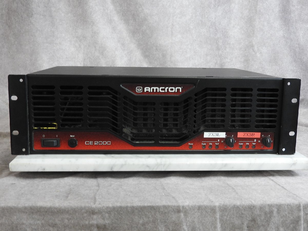 CE2000 パワーアンプ Amcron AMCRON - MK様 Yahoo!オークション