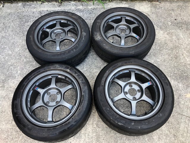 中古・希少・SSR Type-C 15インチ 7J +43 PCD100 4H スピードスター 
