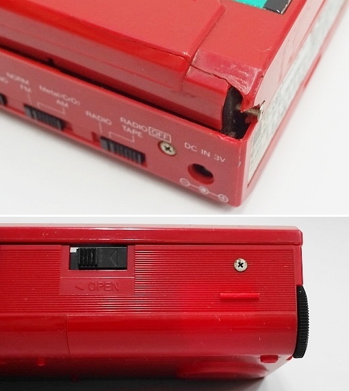 東芝 TOSHIBAウォーキー Walky RT-KS1 ポータブルカセットプレーヤー