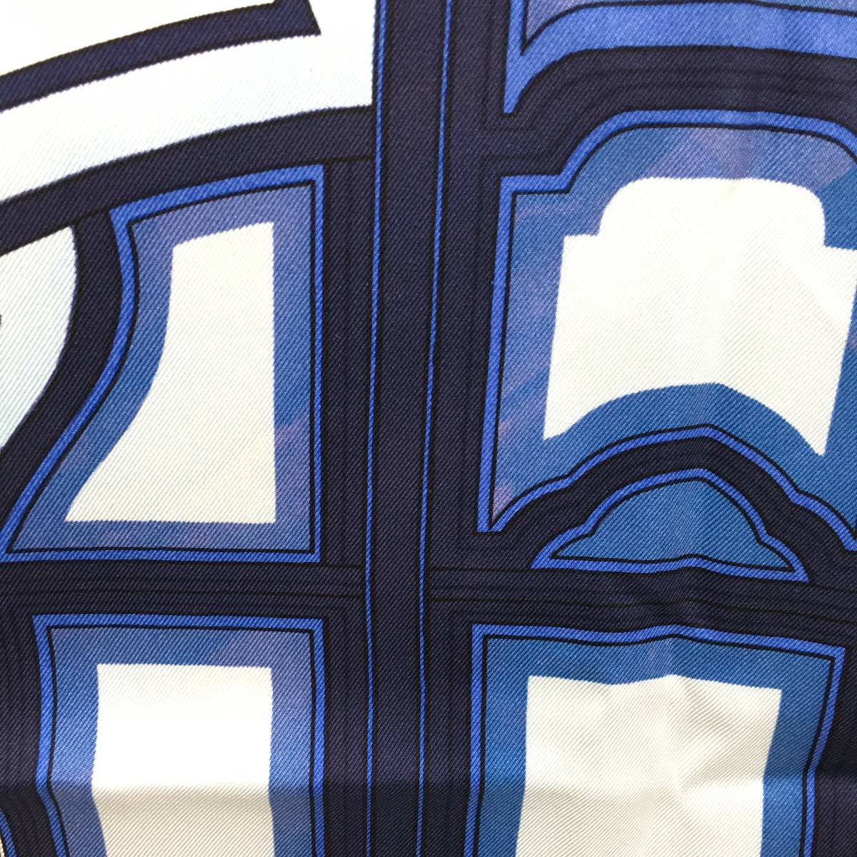 ☆C08073/HERMES エルメス/スカーフ/カレ 90/LES BERLINES/絹 シルク