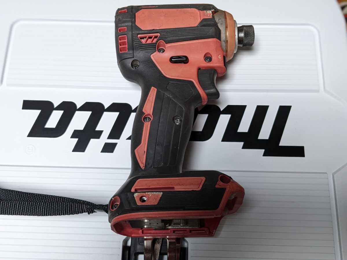 高品質，100%新品 makita マキタ 動作保証 ゼロブレ TD171DRGX レッド 