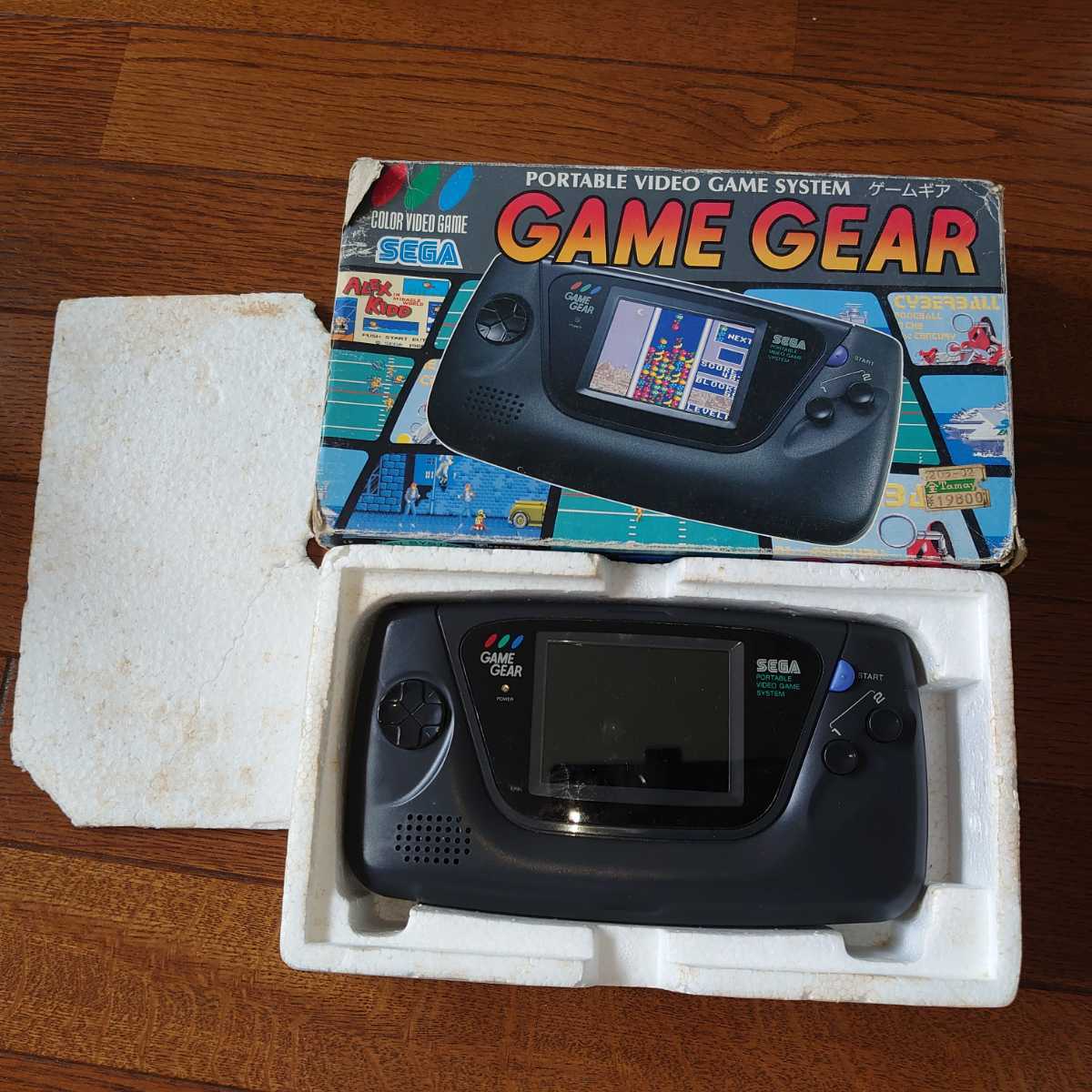 未チェック品】ゲームギア本体箱付/GAME_GEAR SEGA SEGA（携帯用ゲーム