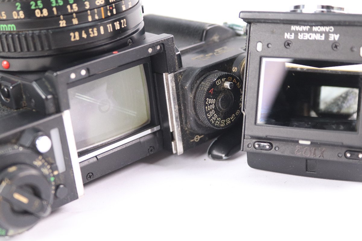 キヤノンnew F-1+ FD28mm 1:2.8 マニュアルフォーカス一眼レフ CANON キャノン NEW F-1 後期 フィルムカメラ 一眼レフ FD 28mm F2.8
