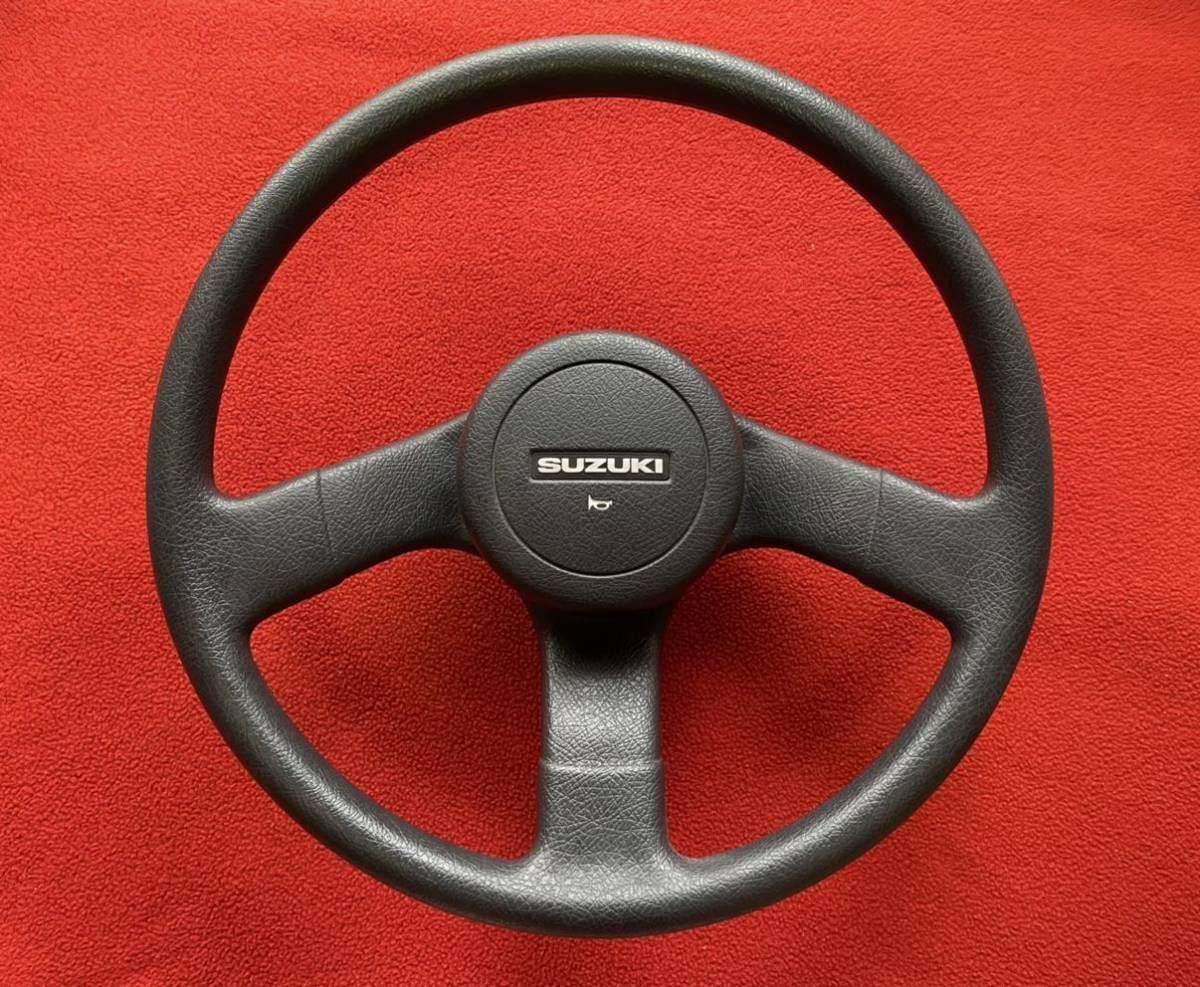新車外し】 ☆希少☆ 美品 SUZUKI ジムニー 純正 ステアリング ホーン 