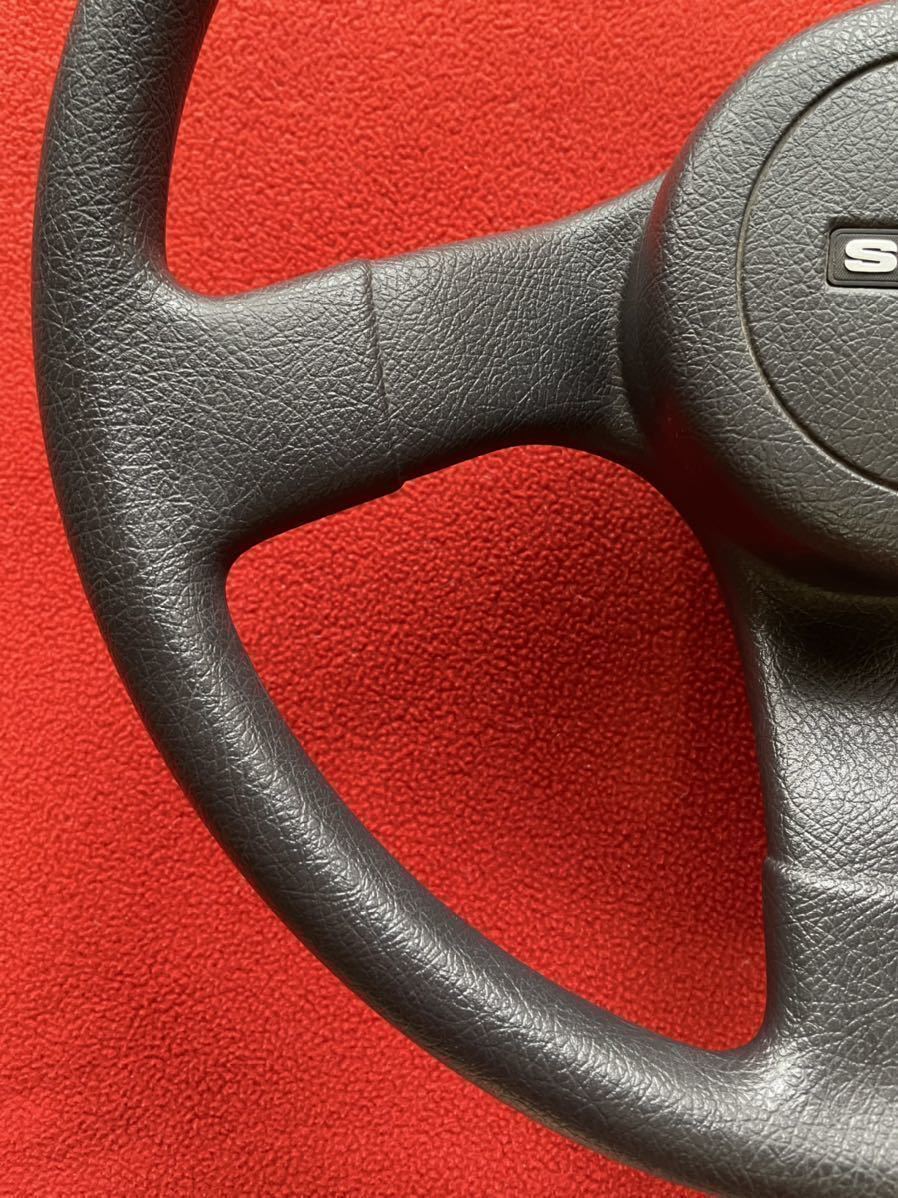 新車外し】 ☆希少☆ 美品 SUZUKI ジムニー 純正 ステアリング 新車外し】 ☆希少☆ 美品 SUZUKI ジムニー 純正 ステアリング
