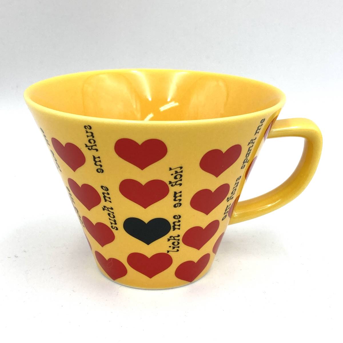 食器『hide HERDWAX × SUBARU COFFEE イエローハート カップ＆ソーサー