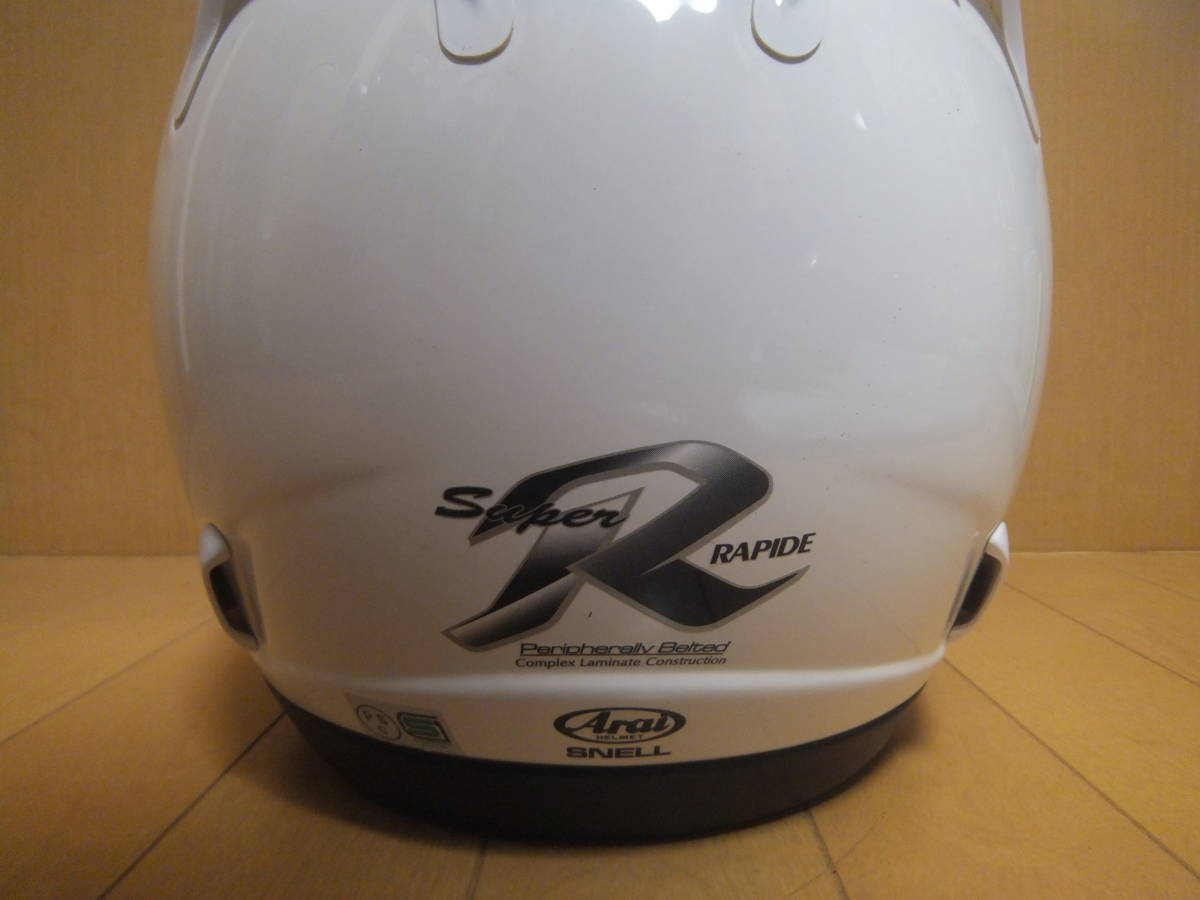 Super rapide アライ フルフェイス 白 Arai RAPIDE NEO ラパイドネオ 