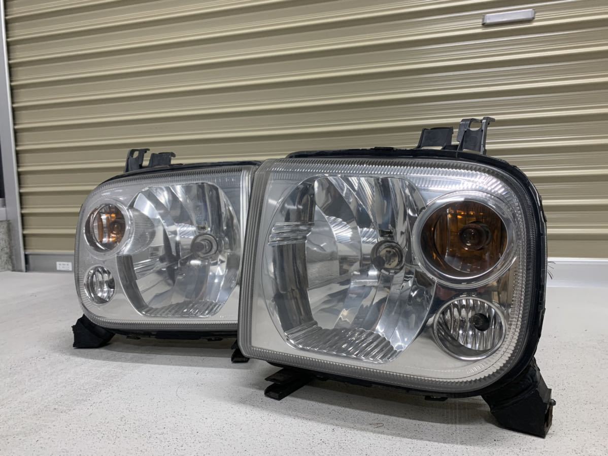 レンズリペア品 スズキ ラパン前期 HE21S 純正 ヘッドライト