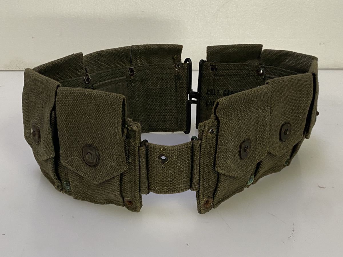 サ1258M☆米軍 M-1923 カートリッジベルト M1ガーランド ☆ M1923 10