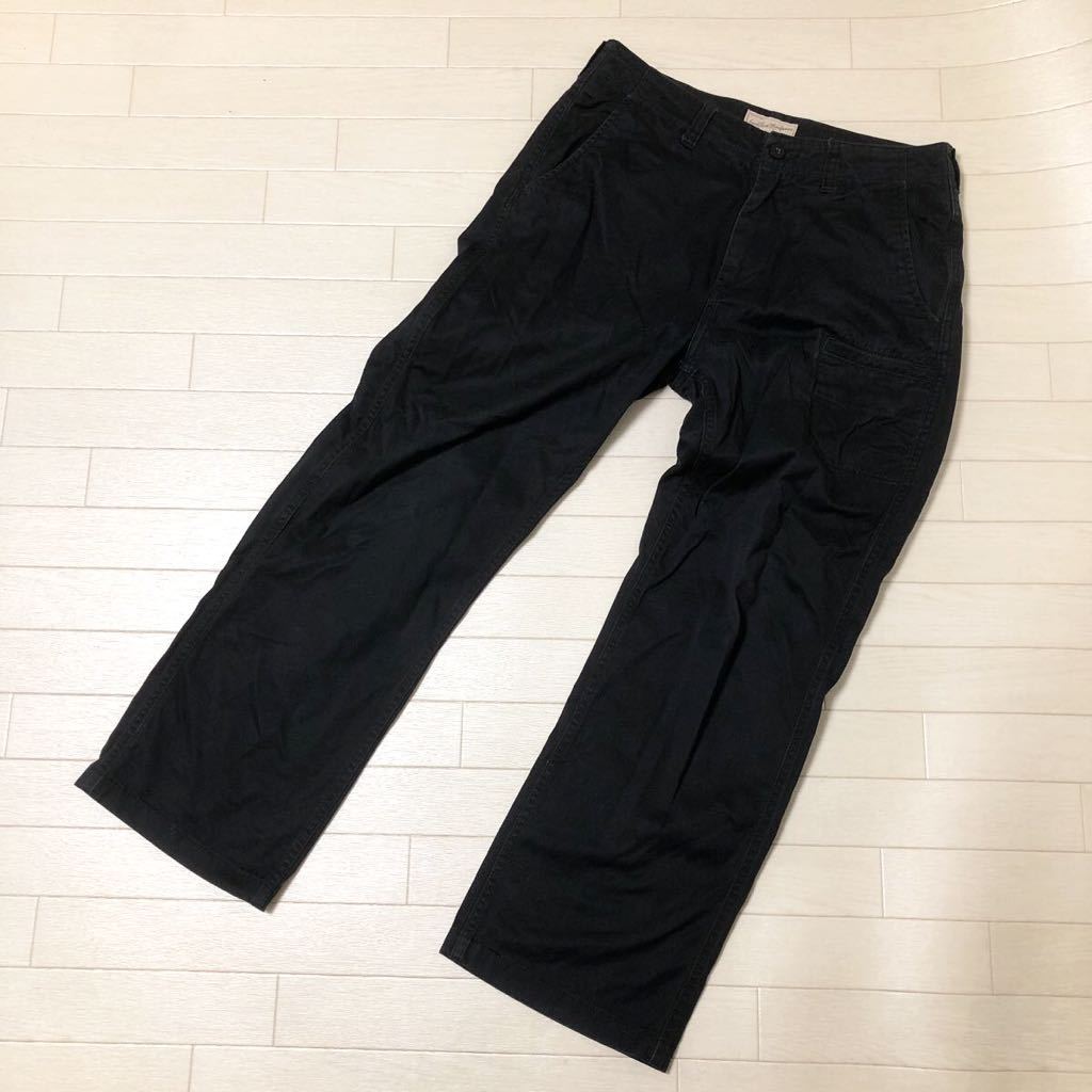 SALE，お得 2845 AVIREX アヴィレックス カジュアル パンツ ボトムス L メンズ ブラック アビレックス(ボトムス)｜売買されたオークション情報、yahooの商品情報をアーカイブ公開 - オークファン 男性用