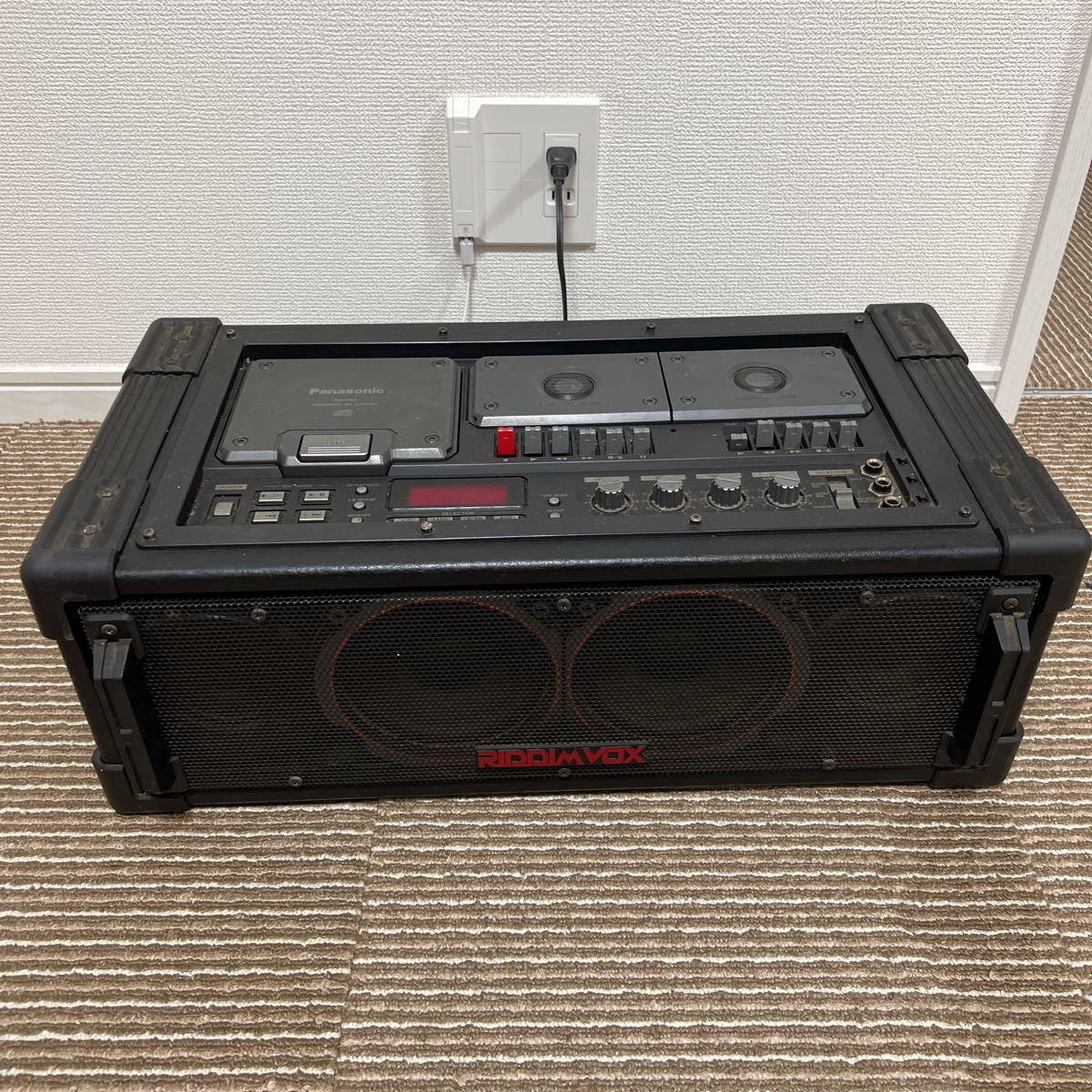 【定番，新作】 S Panasonic ラジカセ RIDDIMVOX RX-PA7 パナソニック 現状品(ラジカセ)｜売買されたオークション情報、yahooの商品情報をアーカイブ公開 - オークファン ラジカセ