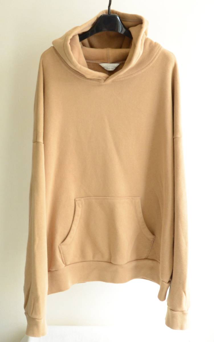 UNUSED sweat hoodie スウェットパーカー ベージュ size 4