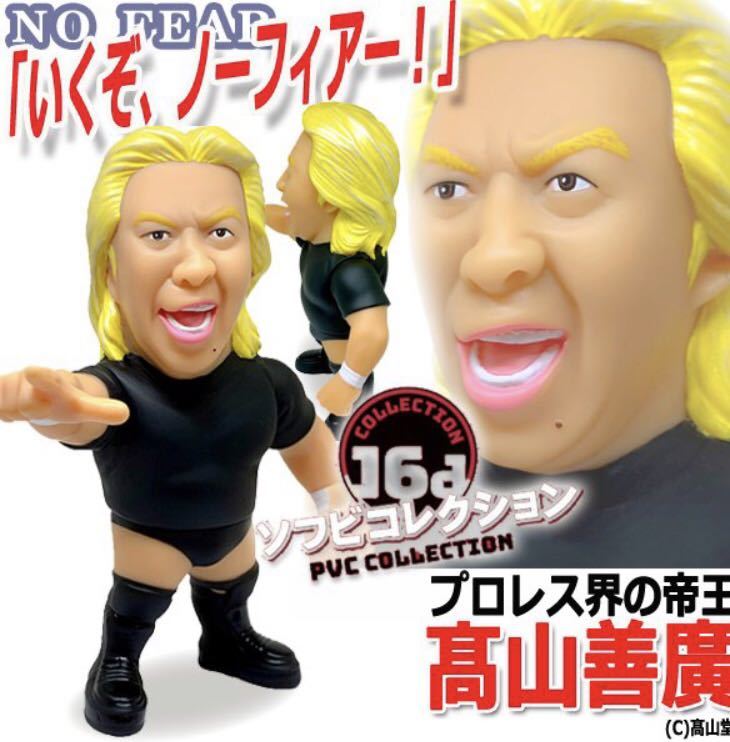 16dソフビ ジュウロクホウイ☆高山善廣 UWFインター エベレスト