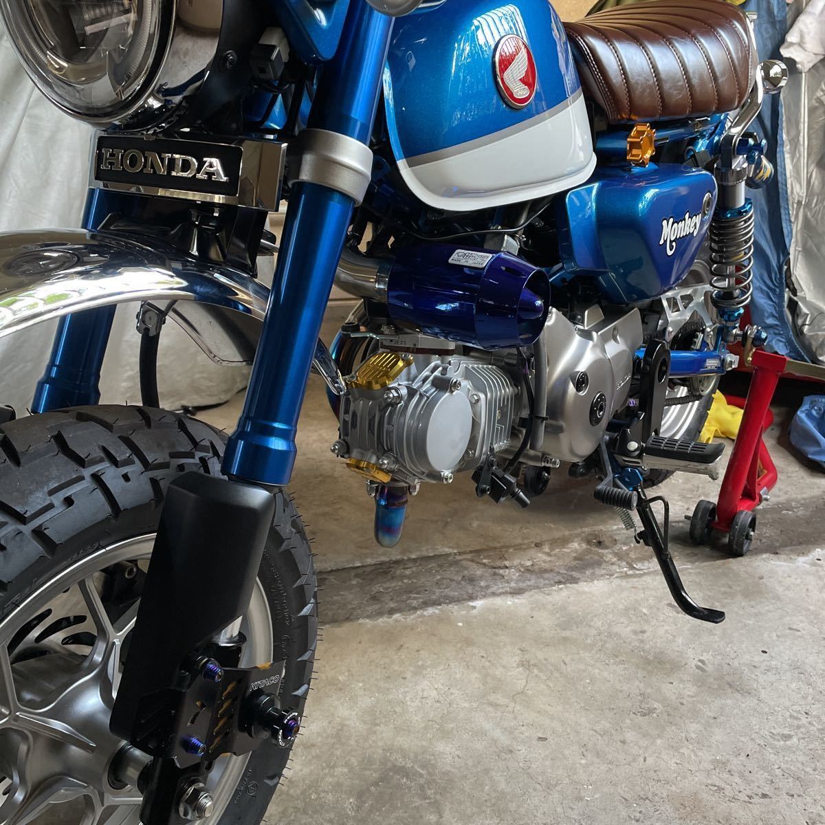 モンキー125 JB02 ABS無し カスタム満載 走行180㎞未満